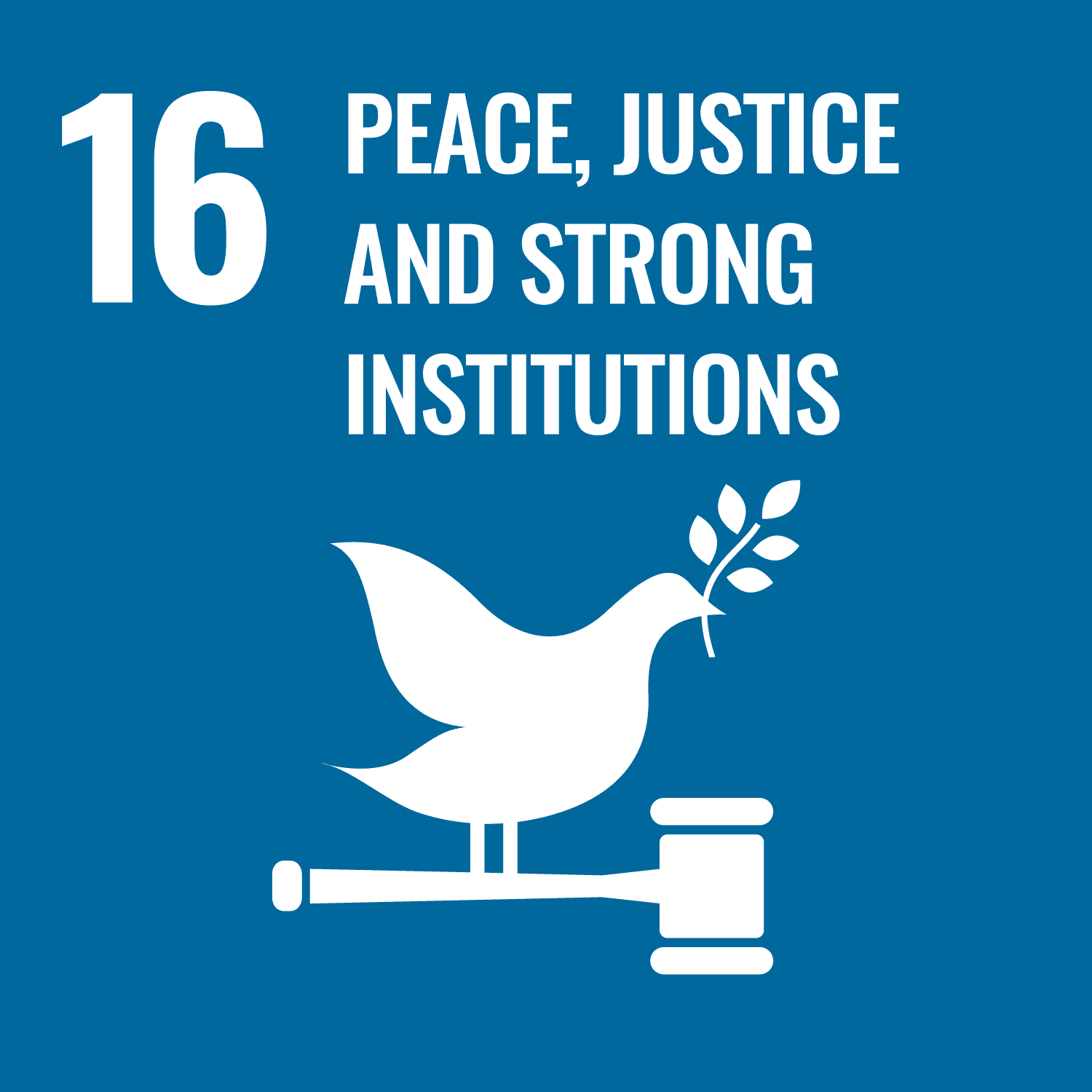 Peace, Justice, and Strong Institutions SDG Badge